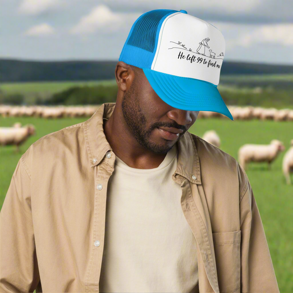 He left 99 Foam trucker hat