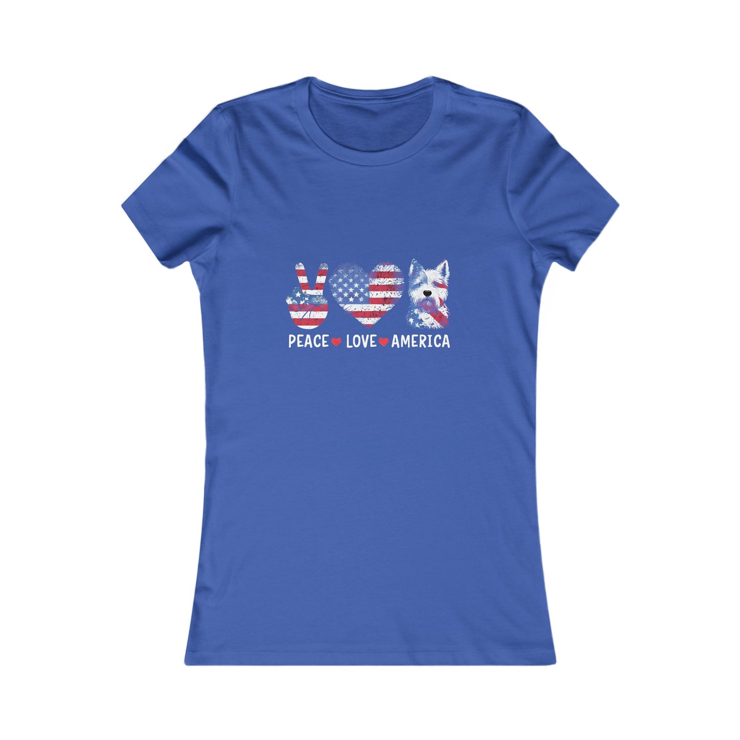 Westie Patriotic T-Shirt