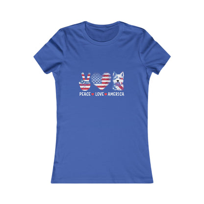 Westie Patriotic T-Shirt