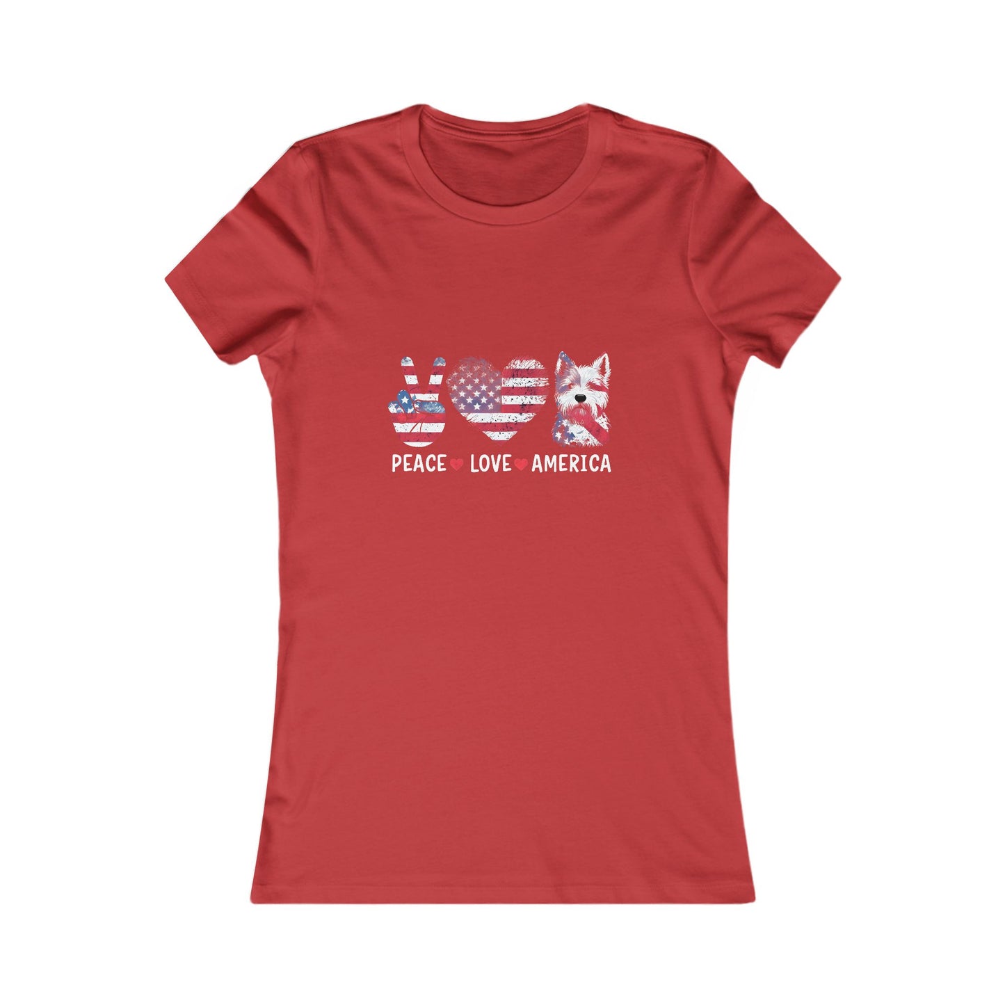 Westie Patriotic T-Shirt