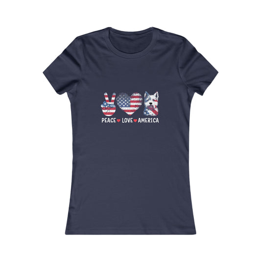 Westie Patriotic T-Shirt
