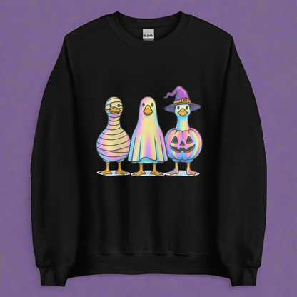 Gildan Shiny Halloween Geese Sweatshirt