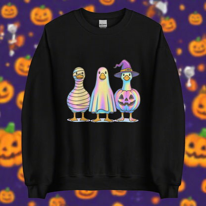 Gildan Shiny Halloween Geese Sweatshirt