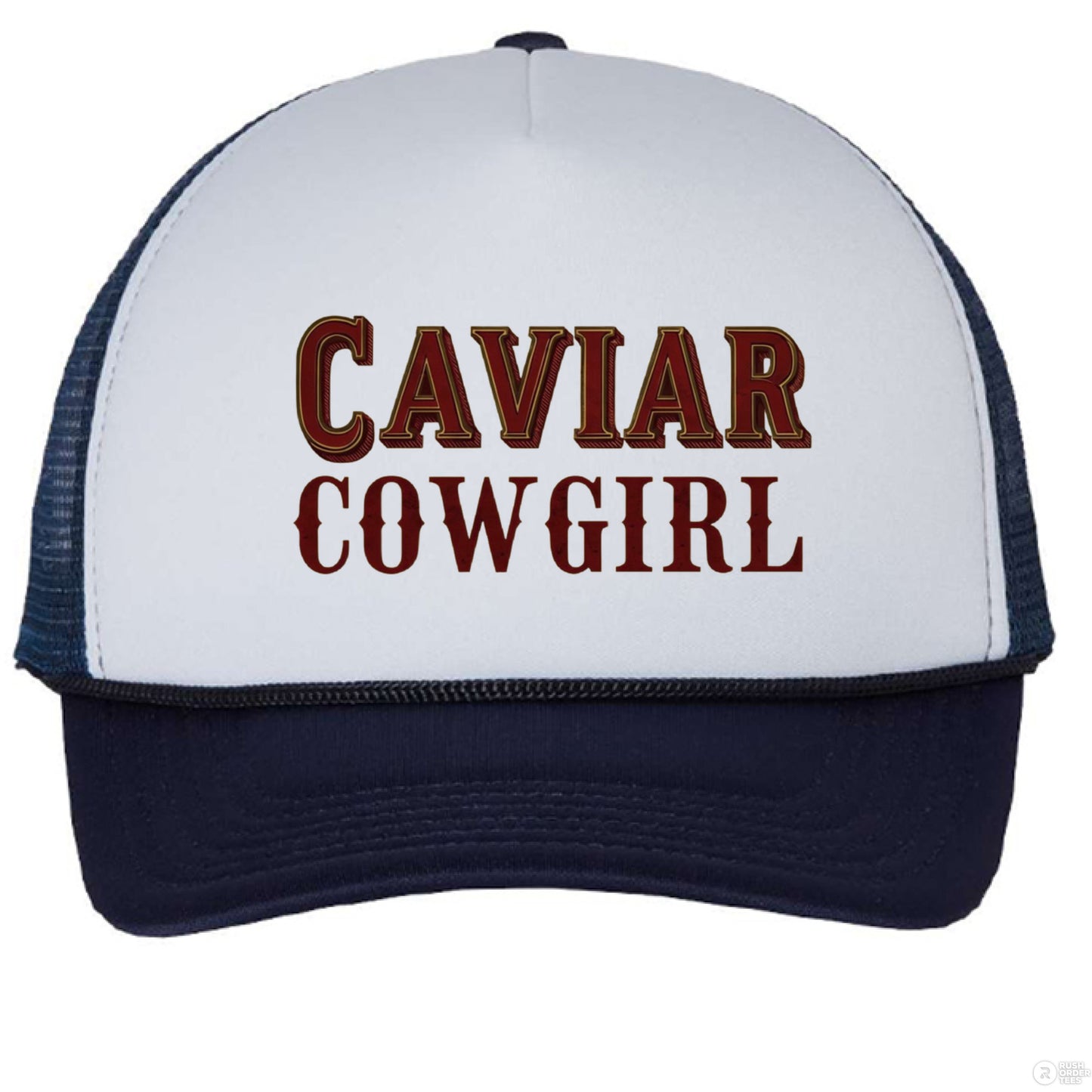 White/ Navy - FRONT