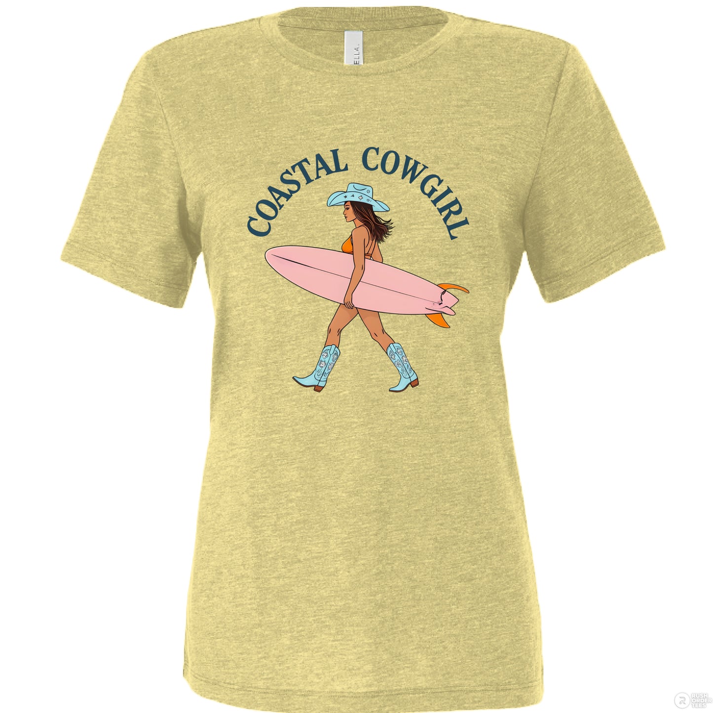 Mustard Triblend - FRONT