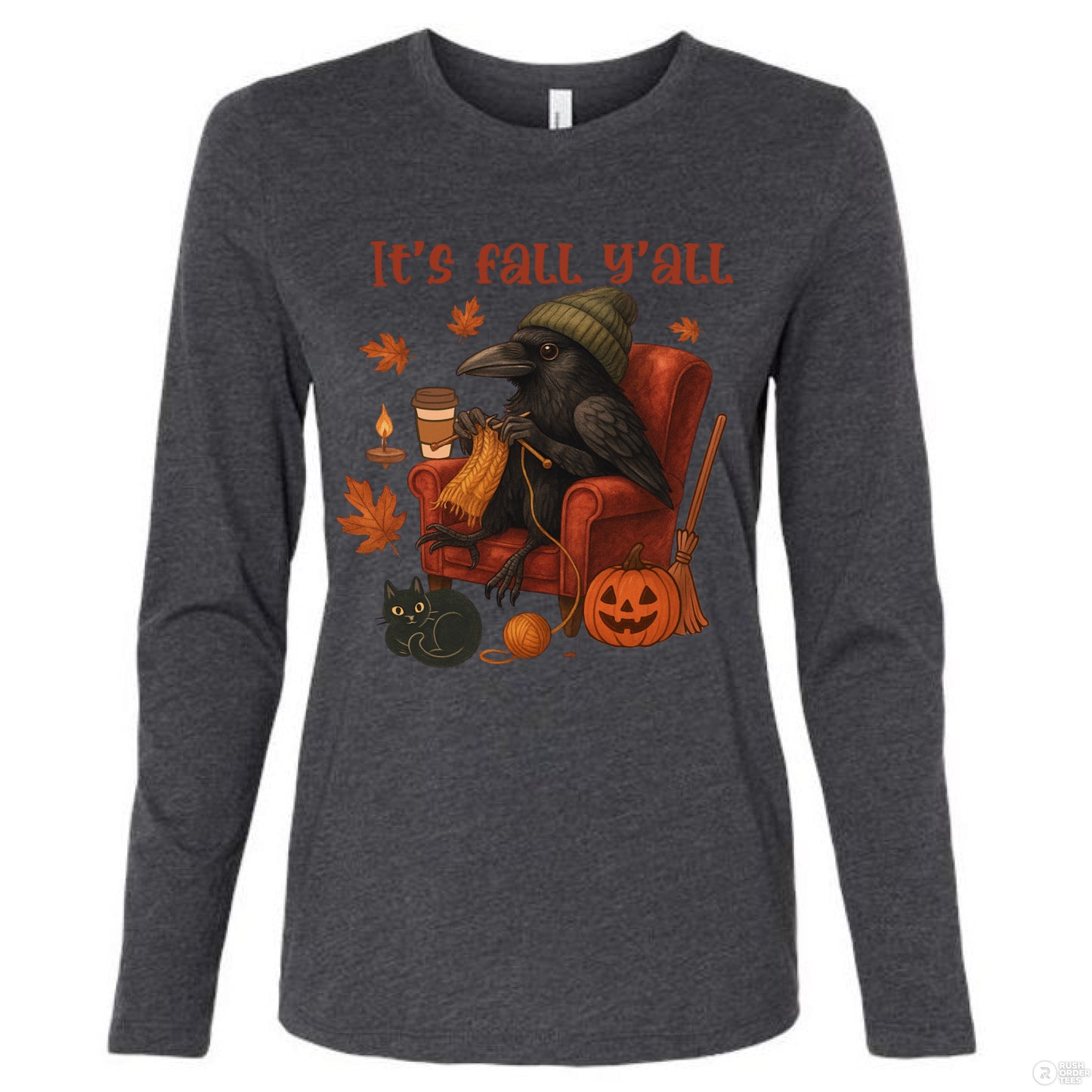 Dark Grey Heather - FRONT