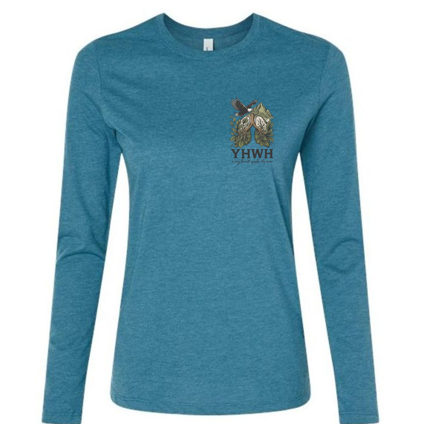 Heather Deep Teal - FRONT